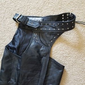 Women's motorcycle chaps